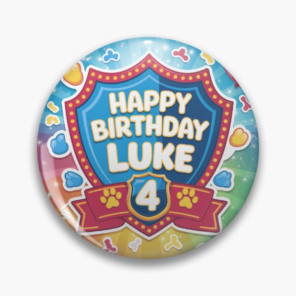 Item preview, Luke's 4th Birthday designed and sold by whatifsticks.