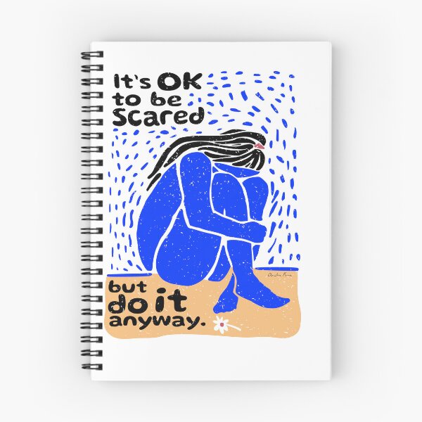 Item preview, It’s ok to be scared… designed and sold by Amilia Korre.