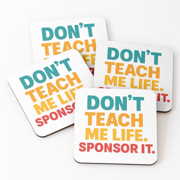 Item preview, Don't Teach Me Life Sponsor It designed and sold by Vitalka-uk.
