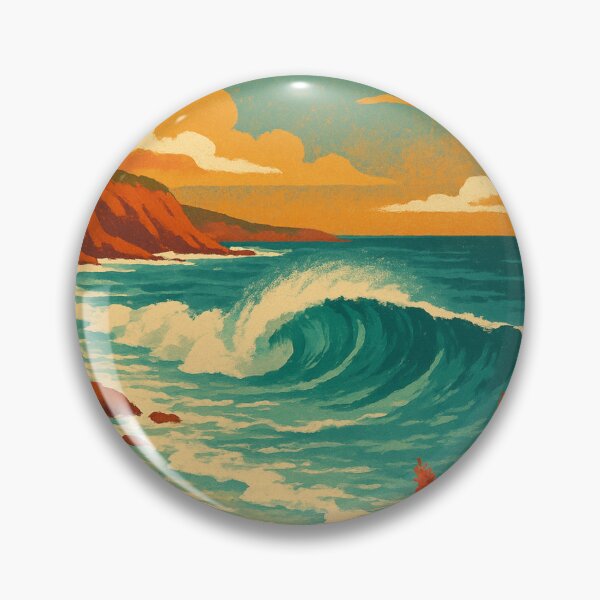 Item preview, Margaret River Western Australia Coastal View with Waves and Cliffs designed and sold by Places On Earth.