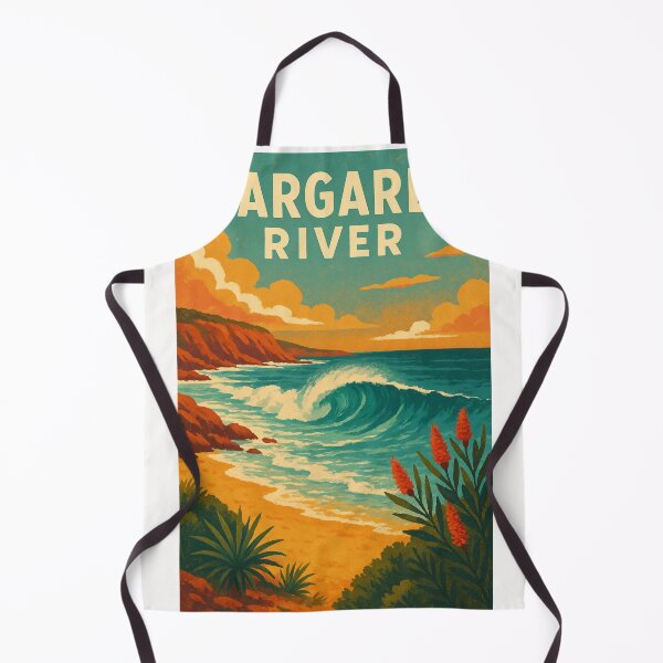 Item preview, Margaret River Western Australia Coastal View with Waves and Cliffs designed and sold by Places On Earth.