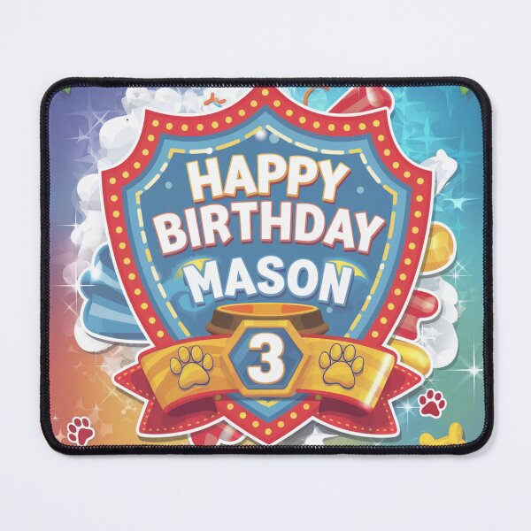 Item preview, Mason’s 3rd Birthday designed and sold by whatifsticks.