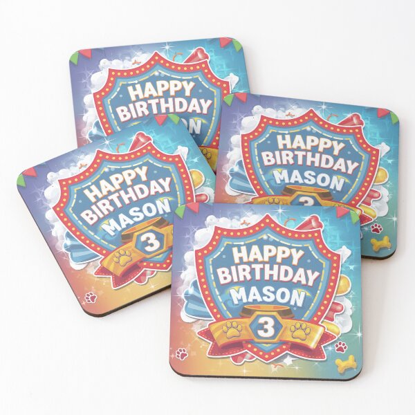 Item preview, Mason’s 3rd Birthday designed and sold by whatifsticks.