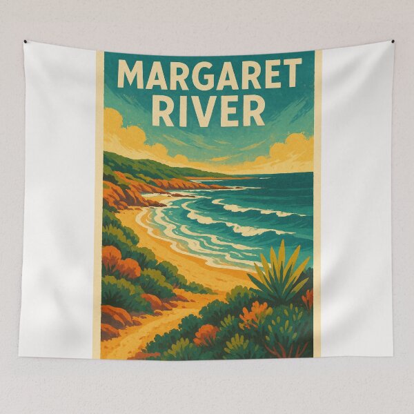 Item preview, Margaret River Beach and Coastal Trail Western Australia designed and sold by Places On Earth.