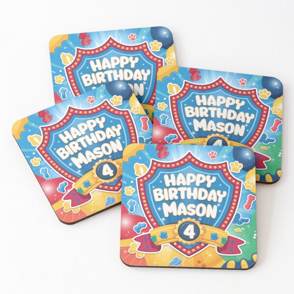 Item preview, Mason’s 4th Birthday designed and sold by whatifsticks.