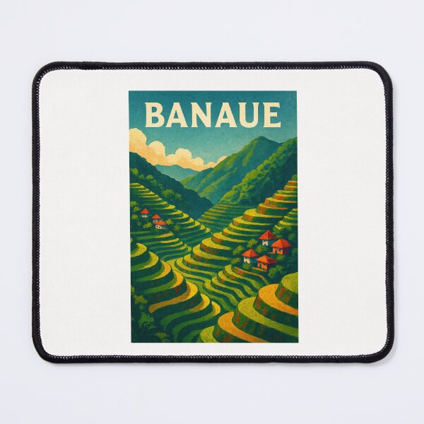 Item preview, Banaue Rice Terraces Mountain Landscape Luzon Philippines designed and sold by Places On Earth.