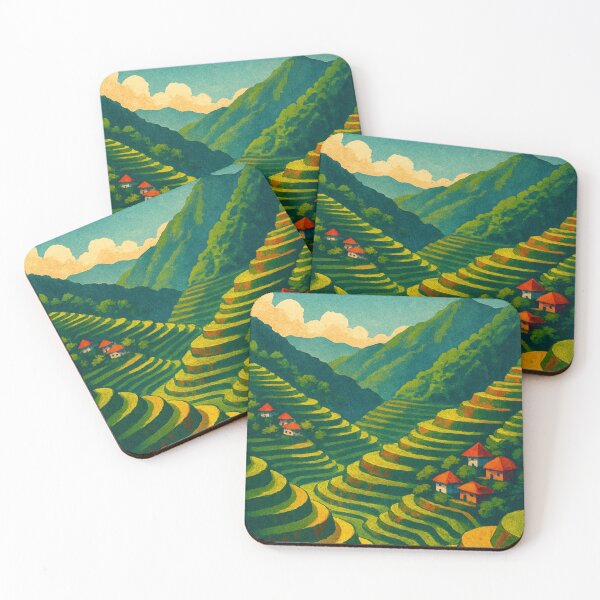 Item preview, Banaue Rice Terraces Mountain Landscape Luzon Philippines designed and sold by Places On Earth.