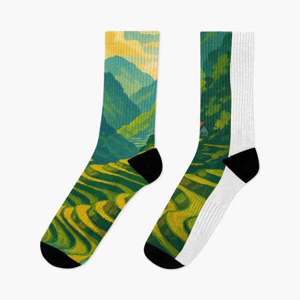 Item preview, Banaue Ifugao Mountain Rice Fields and Rural Village Scene designed and sold by Places On Earth.