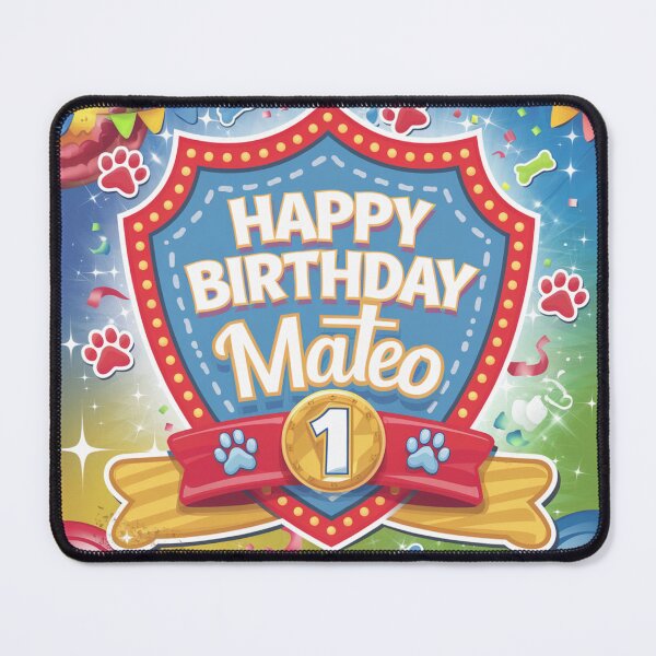Item preview, Mateo’s 1st Birthday designed and sold by whatifsticks.