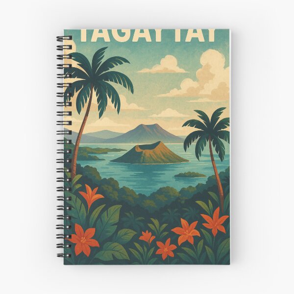Item preview, Tagaytay View of Taal Volcano and Lake from Tropical Garden designed and sold by Places On Earth.