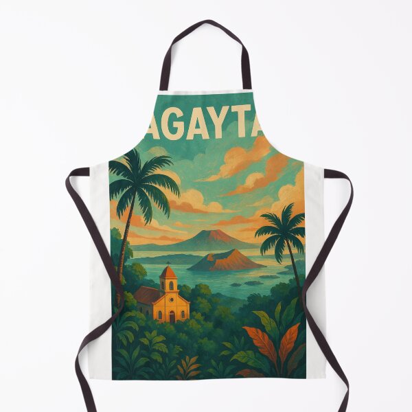 Item preview, Tagaytay Scenic Church and View of Taal Volcano and Lake designed and sold by Places On Earth.