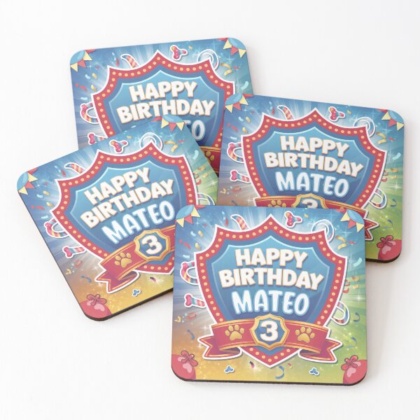 Item preview, Mateo’s 3rd Birthday designed and sold by whatifsticks.