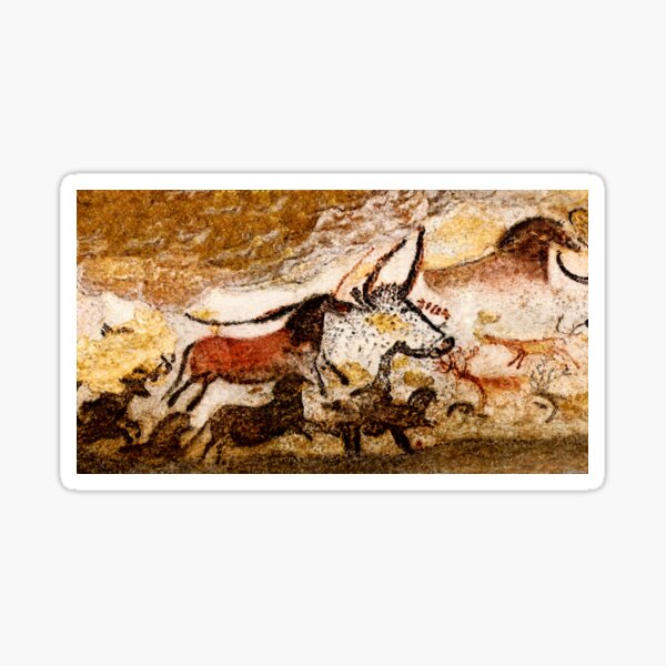 Item preview, Lascaux Hall of the Bulls - Horses and Aurochs designed and sold by Weston  Westmoreland.