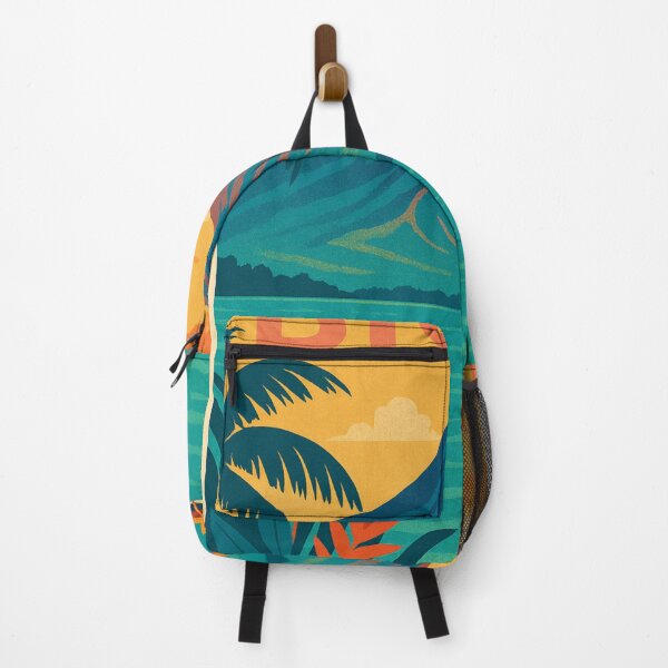 Item preview, Bicol Region Mayon Volcano Coastline with Orange Sailboat designed and sold by Places On Earth.