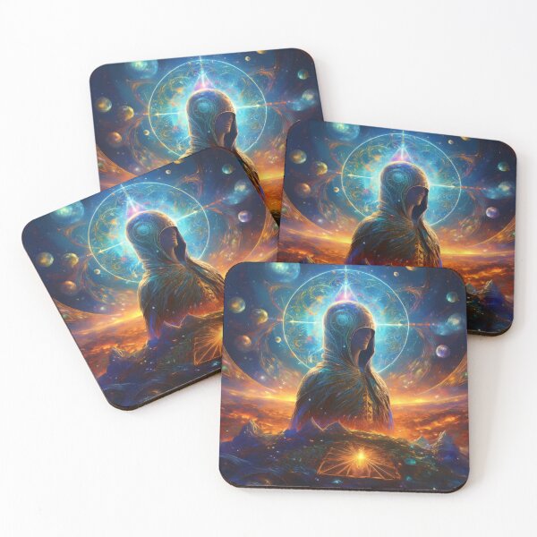 Item preview, Zadkiel Alpha, protector of cosmic memories designed and sold by HighestMind_888.