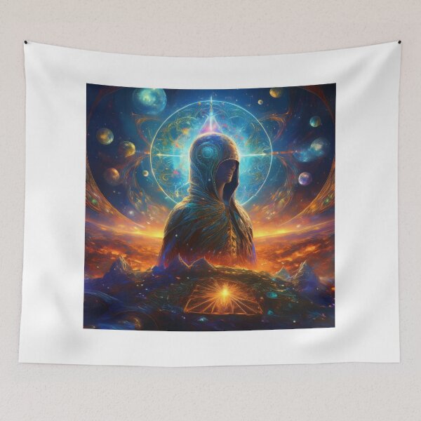Item preview, Zadkiel Alpha, protector of cosmic memories designed and sold by HighestMind_888.