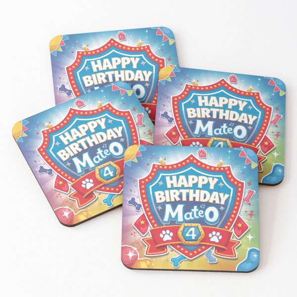 Item preview, Mateo’s 4th Birthday designed and sold by whatifsticks.