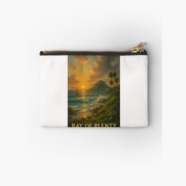 Item preview, Bay of Plenty New Zealand Sunset Coastline with Sailboat designed and sold by Places On Earth.