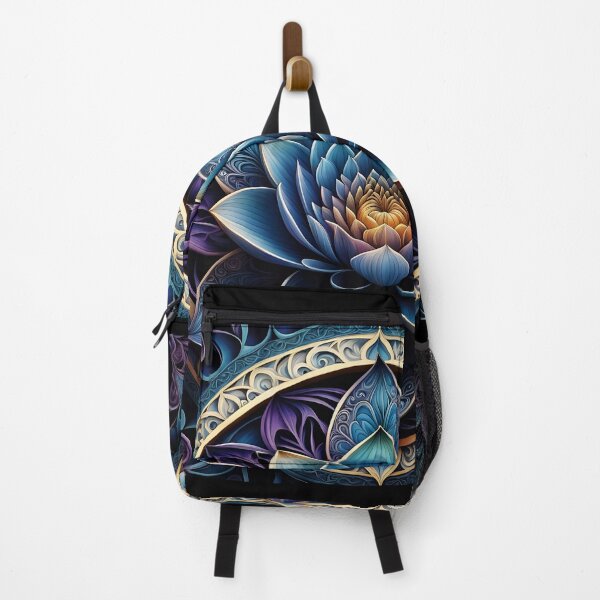 Item preview, Wonderful lotus flower in blue and purple designed and sold by Magixa.