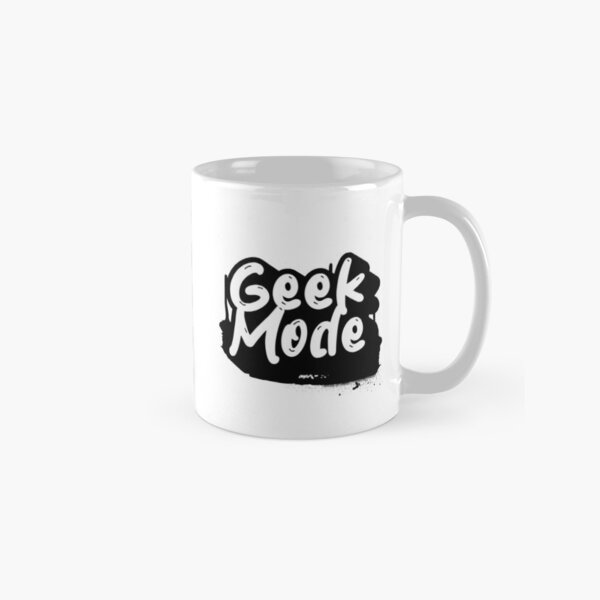 Vista previa del artículo con la obra «Modo geek», diseñado y vendido por variant designer.