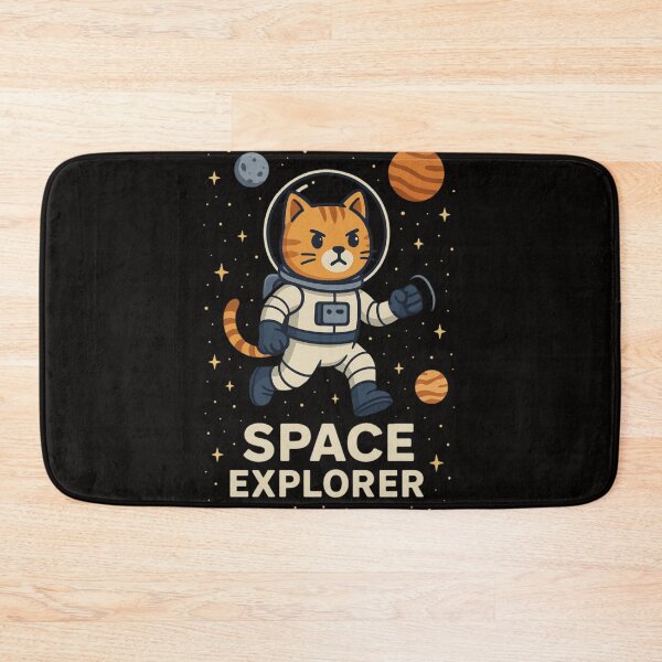 Item preview, Fearless Space Cat – Astronaut Adventure in the Stars designed and sold by B-M-Store.