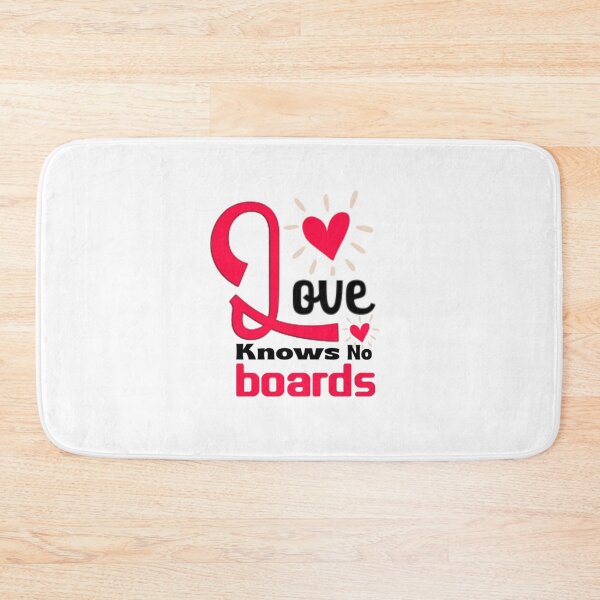 Item preview, Inspirational Love Quote Design, "Love Knows No Borders designed and sold by musabadam2013.