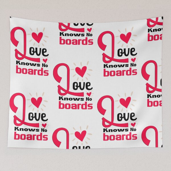 Item preview, Inspirational Love Quote Design, "Love Knows No Borders designed and sold by musabadam2013.