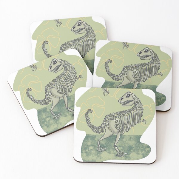 Item preview, Dinosaur Skeleton designed and sold by ArtByLakmini.