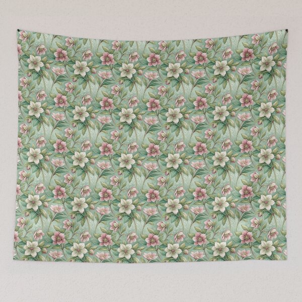 Item preview, Beautiful pink Hellebore flowers designed and sold by Merrylands Artshop.