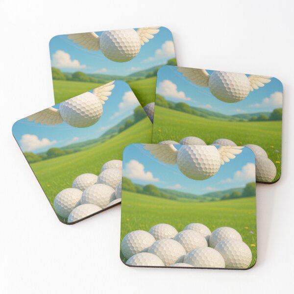 Item preview, Flying Golf Ball - Surreal Golfcore Meme Aesthetic designed and sold by TheoVerse.