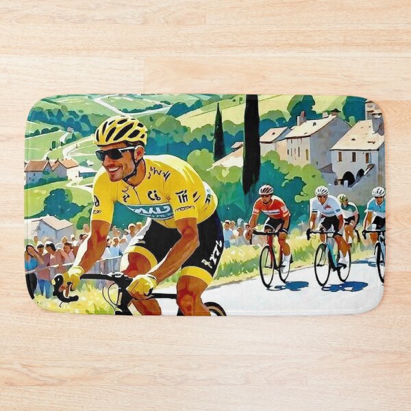 Item preview, GIRO D ITALIA: Colorful Vintage Bicycle Racing Advertising  Print designed and sold by posterbobs.