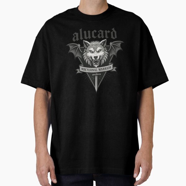 Item preview, Alucard Nocturnal Warrior | Castlevania Fanart | Gothic Logo for Netflix Fans designed and sold by WAUZ.