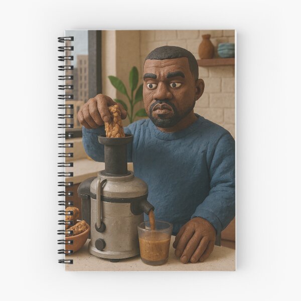 Item preview, Kanye West Claymation Juicing Chicken Meme designed and sold by TheoVerse.