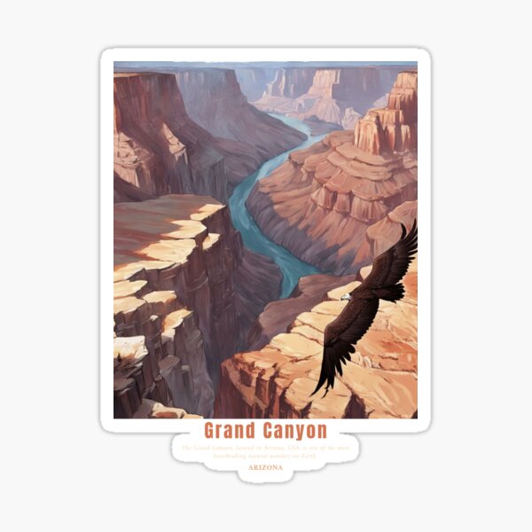 Item preview, Grand Canyon Eagle Arizona designed and sold by RetroTraveler.