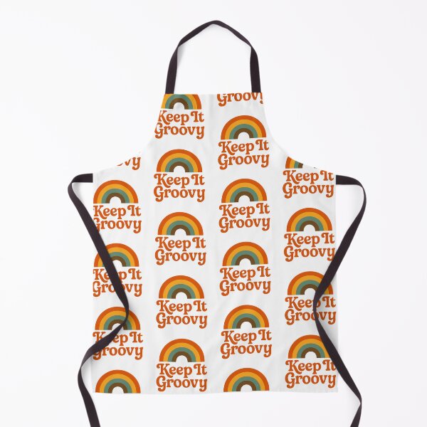 Item preview, Keep It Groovy - Retro Rainbow Vibes Illustration designed and sold by GinColorist.