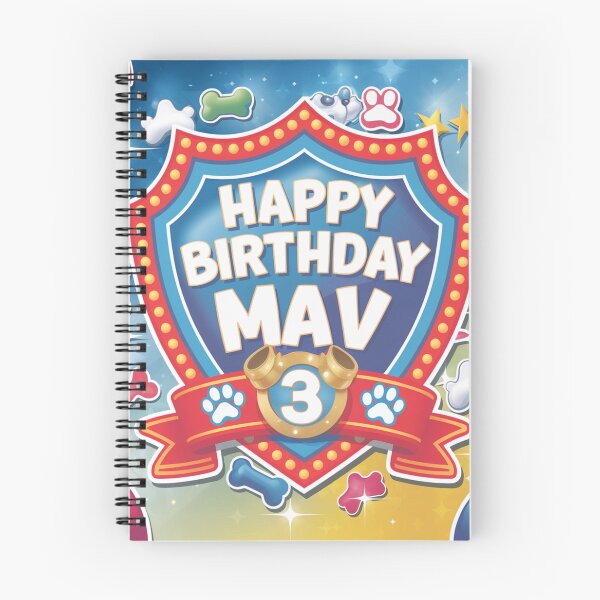 Item preview, Mav’s 3rd Birthday designed and sold by whatifsticks.