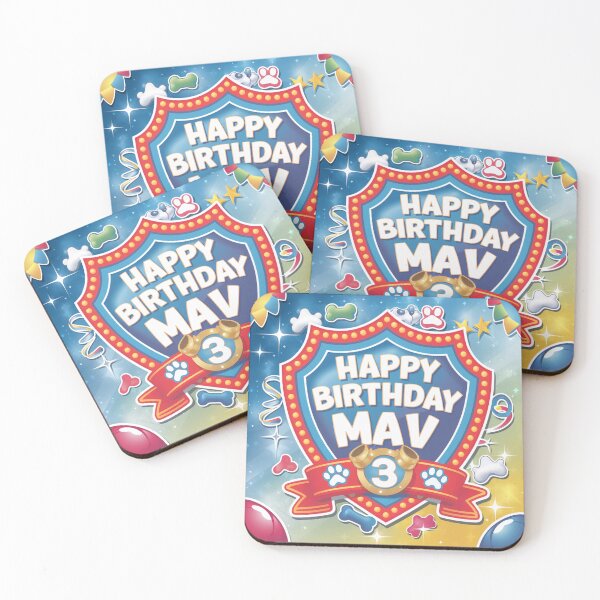 Item preview, Mav’s 3rd Birthday designed and sold by whatifsticks.