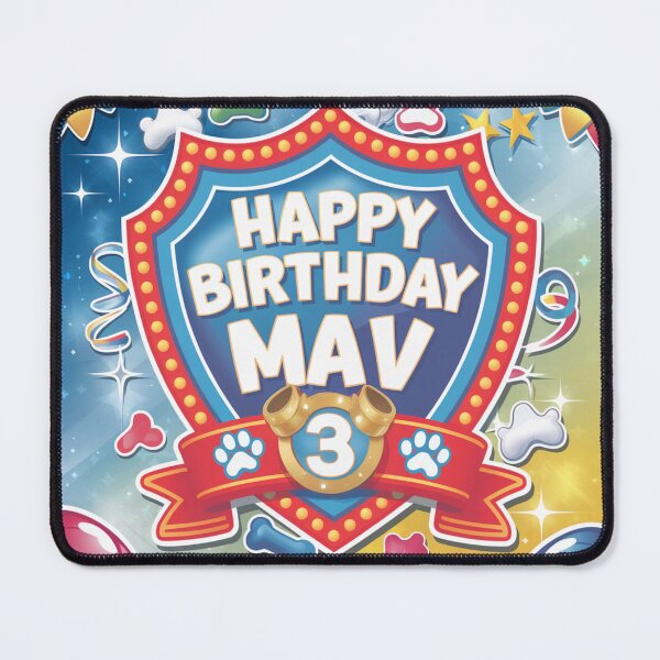 Item preview, Mav’s 3rd Birthday designed and sold by whatifsticks.