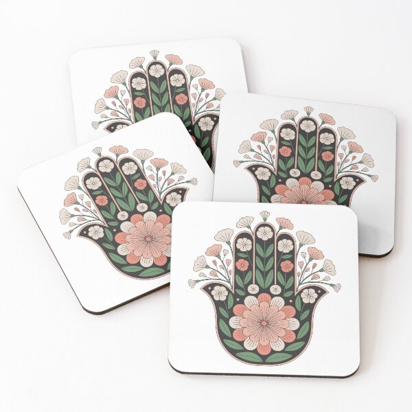 Item preview, hamsa  and flowers  designed and sold by jkrphoto.