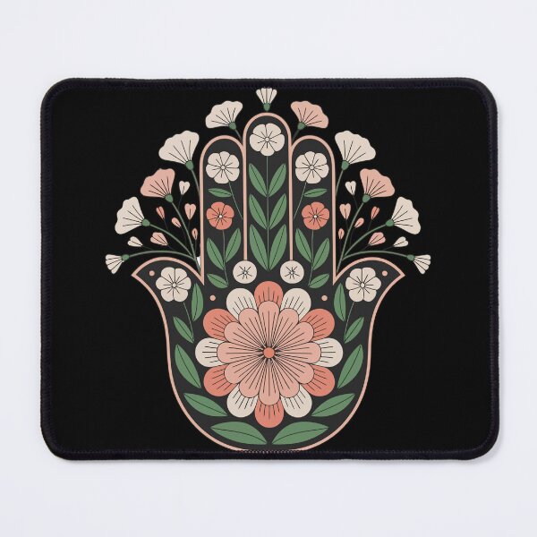 Item preview, hamsa  and flowers  designed and sold by jkrphoto.