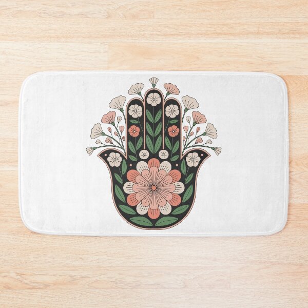Item preview, hamsa  and flowers  designed and sold by jkrphoto.