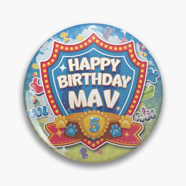 Item preview, Mav’s 5th Birthday designed and sold by whatifsticks.