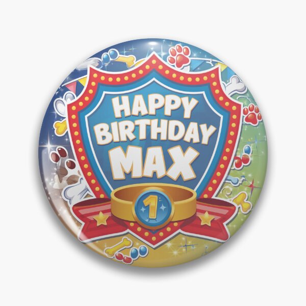 Item preview, Max’s 1st Birthday designed and sold by whatifsticks.