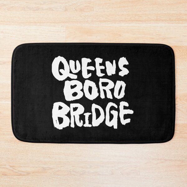 Item preview, The name of New York locations Series "Queens Boro Bridge" by Taisan's Calligraphy designed and sold by TaisanNYC.
