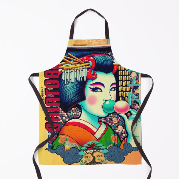 Item preview, Gum wall Geisha designed and sold by babbledbrooke.
