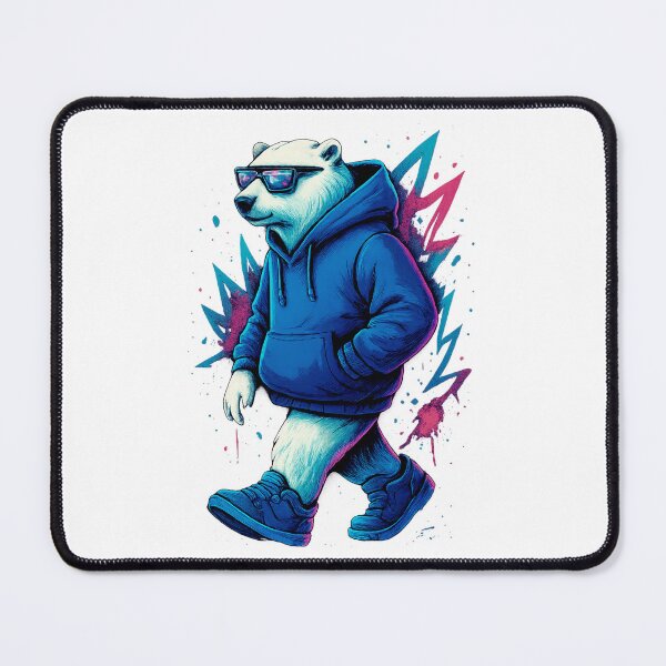 Item preview, Urban Frost – Polar Bear Street King designed and sold by PalmK.