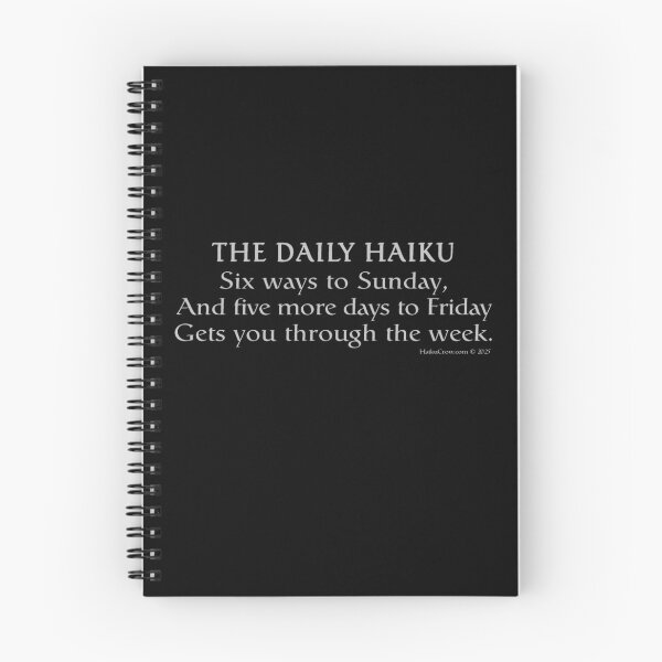 Item preview, The Daily Haiku designed and sold by EyeMagined.