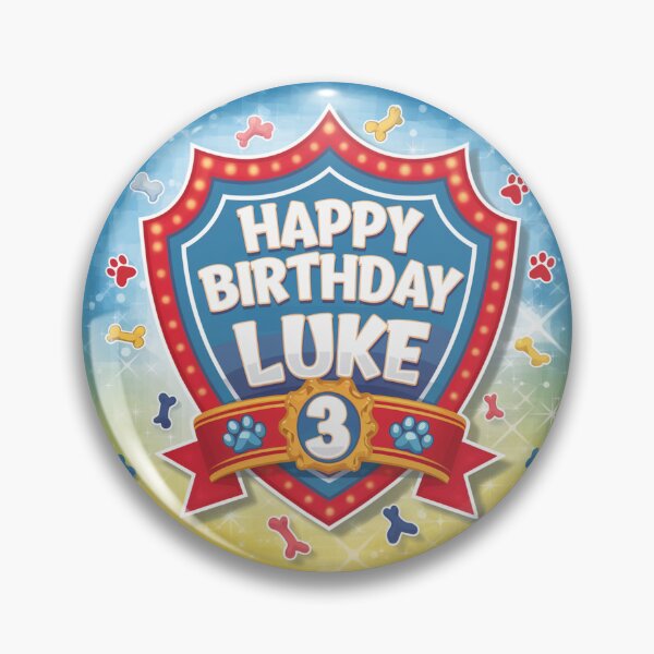 Item preview, Luke's 3rd Birthday designed and sold by whatifsticks.