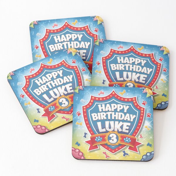 Item preview, Luke's 3rd Birthday designed and sold by whatifsticks.