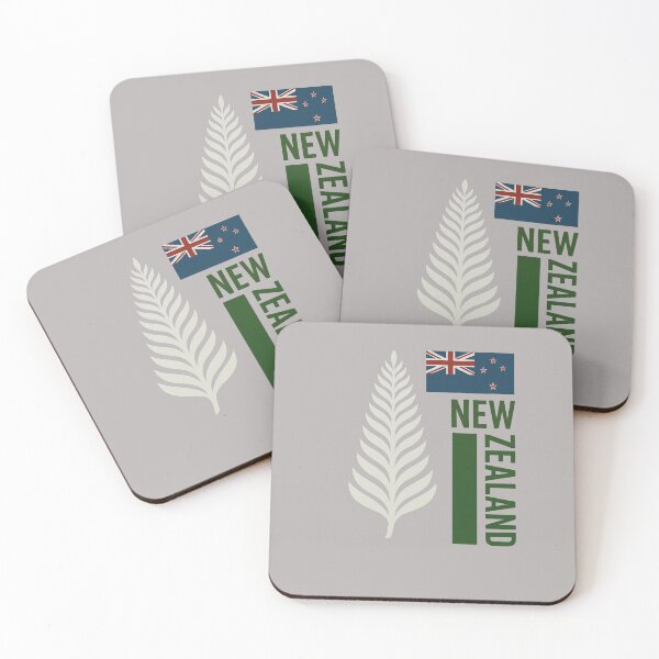 Item preview,  New Zealand Silver Fern  – NZ Flag Travel Design | Proud Kiwi Symbol | Minimalist New Zealand Souvenir designed and sold by Right-UR.